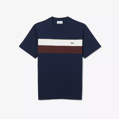 T-shirt color block en jersey