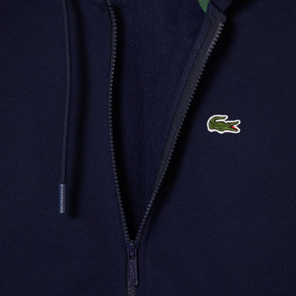 Sweat à capuche en polaire zippé