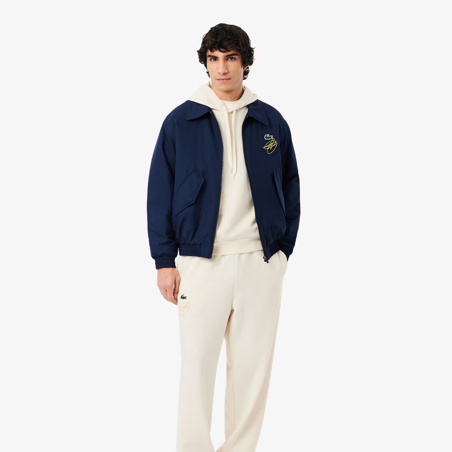 Sweat à capuche Lacoste Tennis x Novak Djokovic