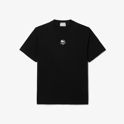 T-shirt en coton imprimé signature