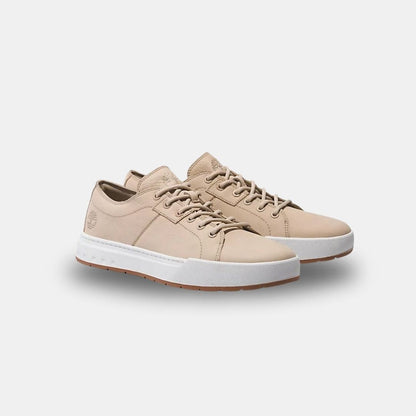 Maple Grove Low Lace Sneaker Light Beige Nubuck