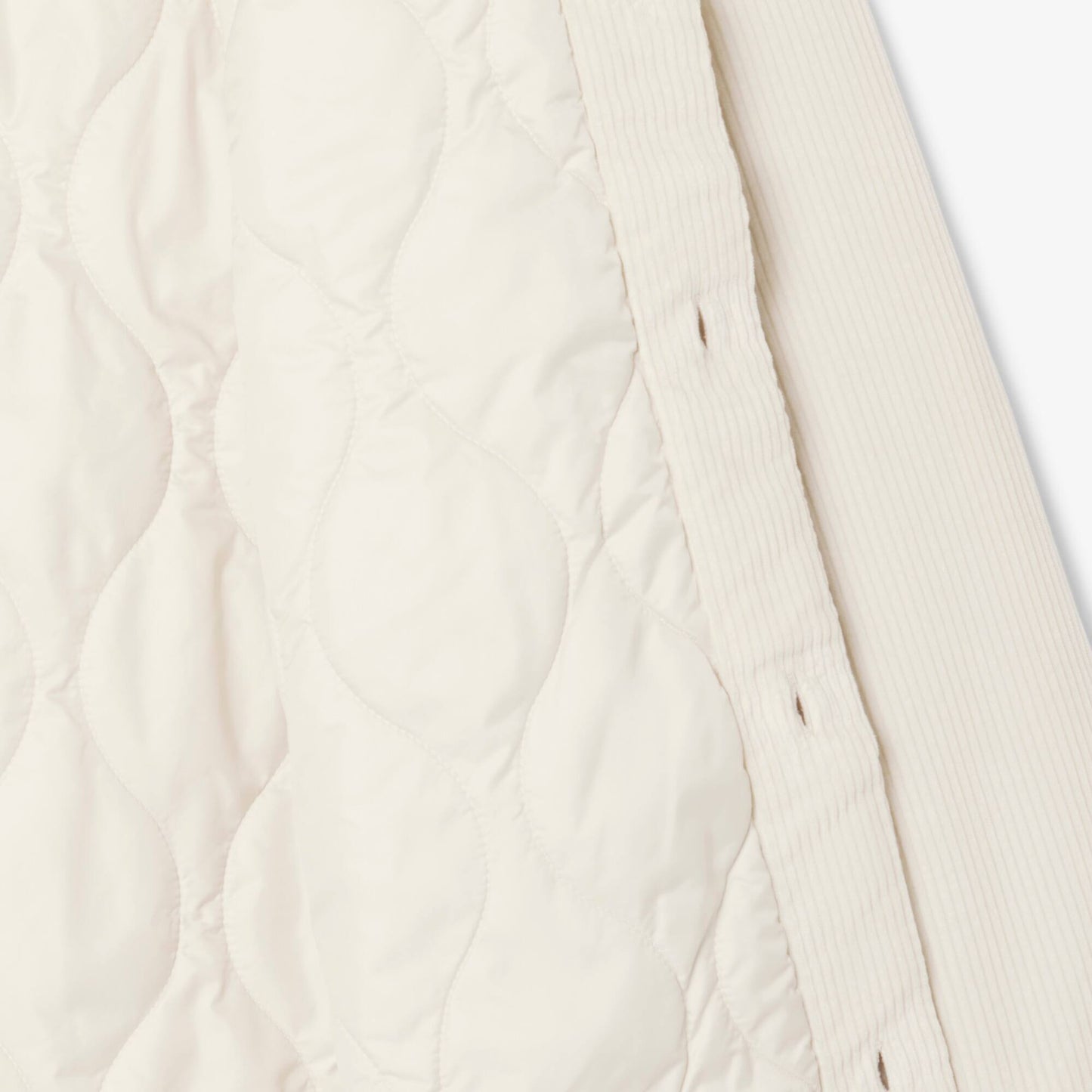 Surchemise oversize en velours côtelé