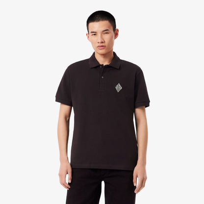 Polo en piqué coupe classique avec badge