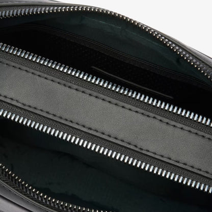 Pochette en cuir siglée