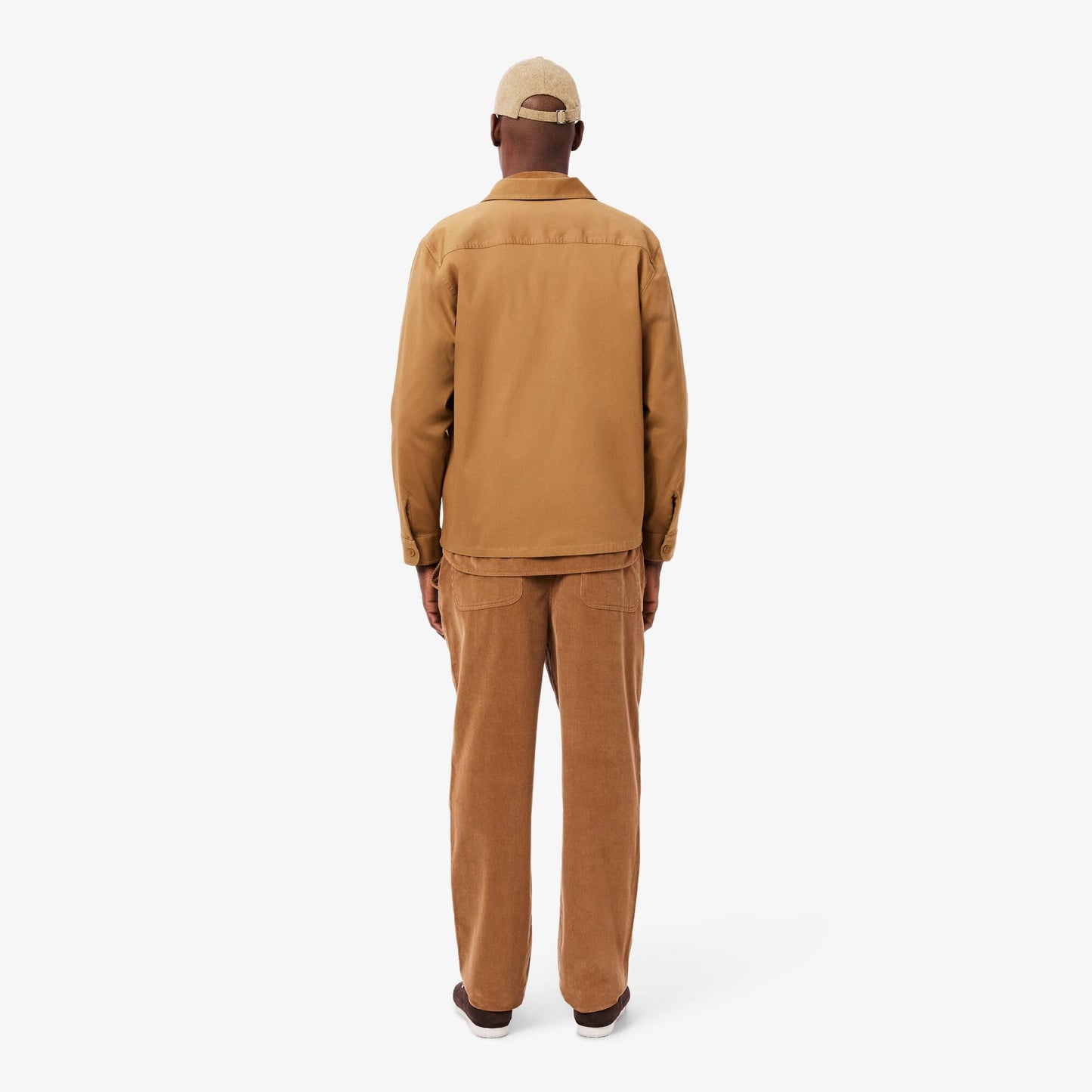 Pantalon en velours côtelé coupe droite