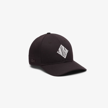 Casquette en sergé de coton brodé
