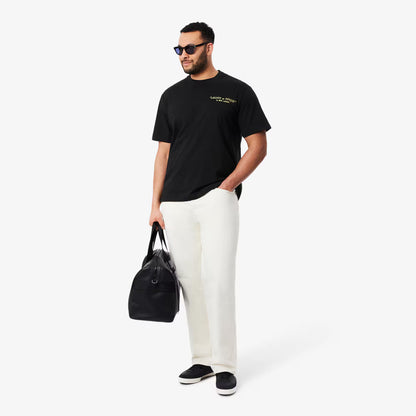 T-shirt en coton brodé