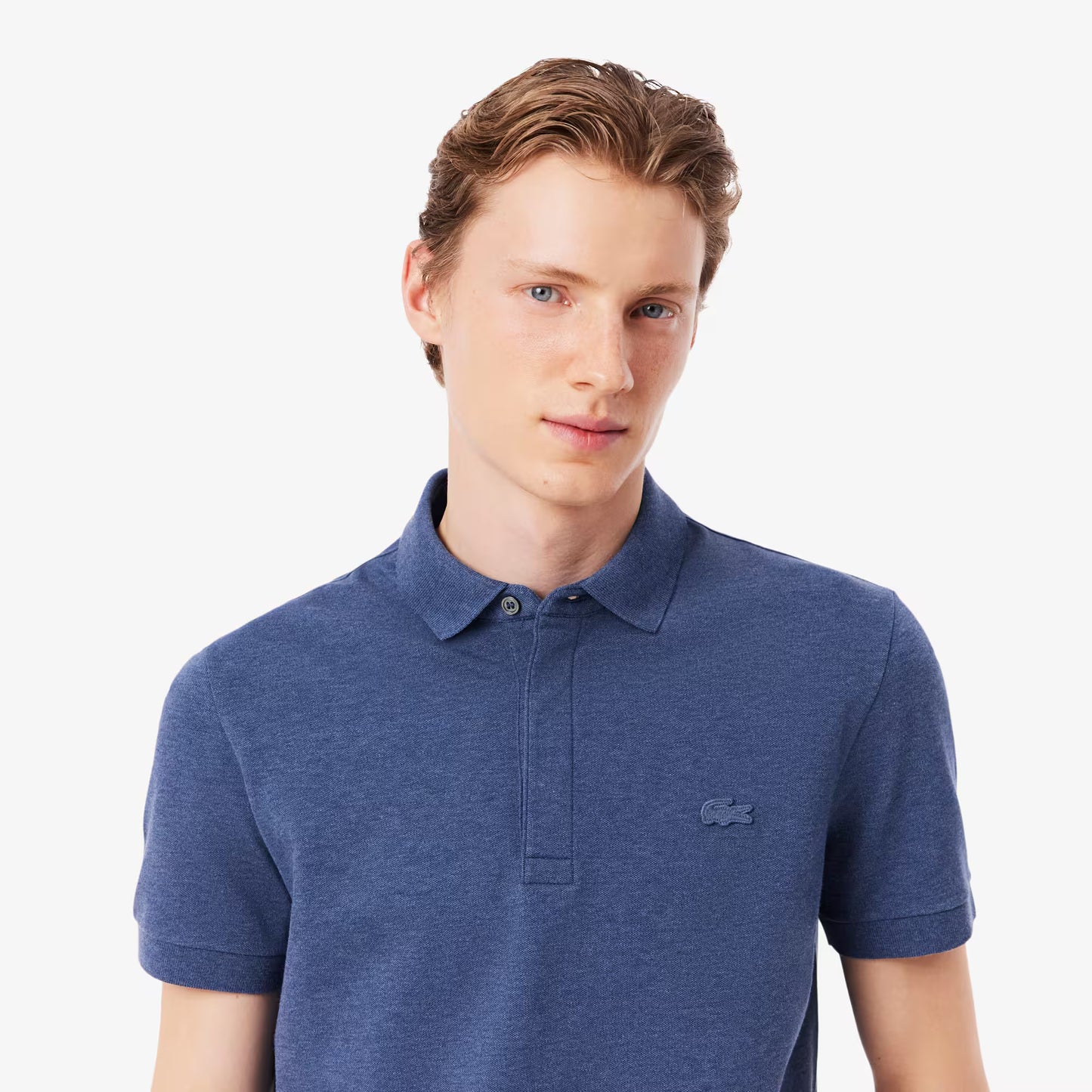 Polo Regular Fit en Piqué Stretch Paris