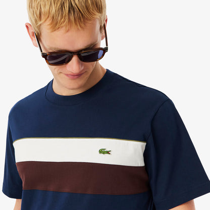 T-shirt color block en jersey