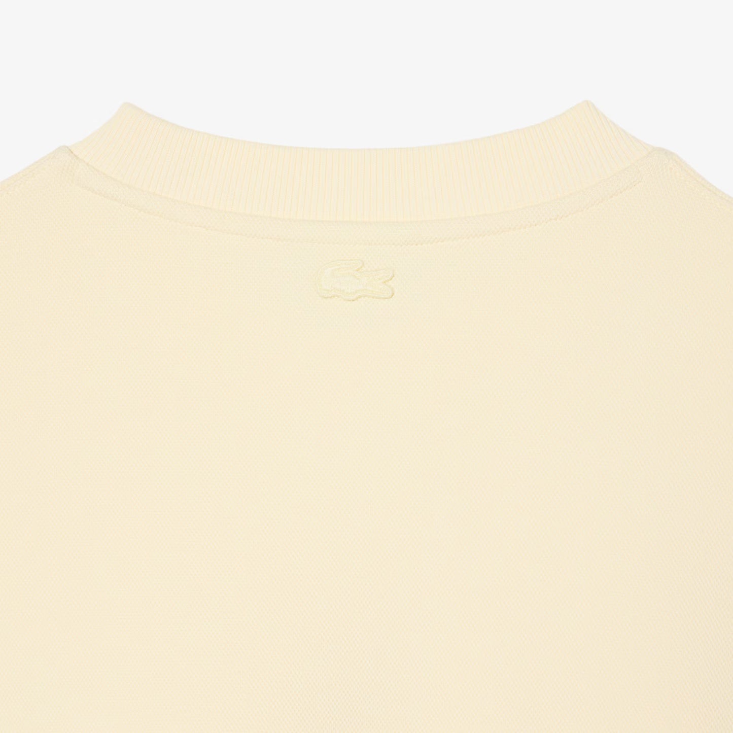 Sweat-shirt en piqué double face à écusson