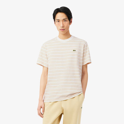 T-shirt en coton rayé