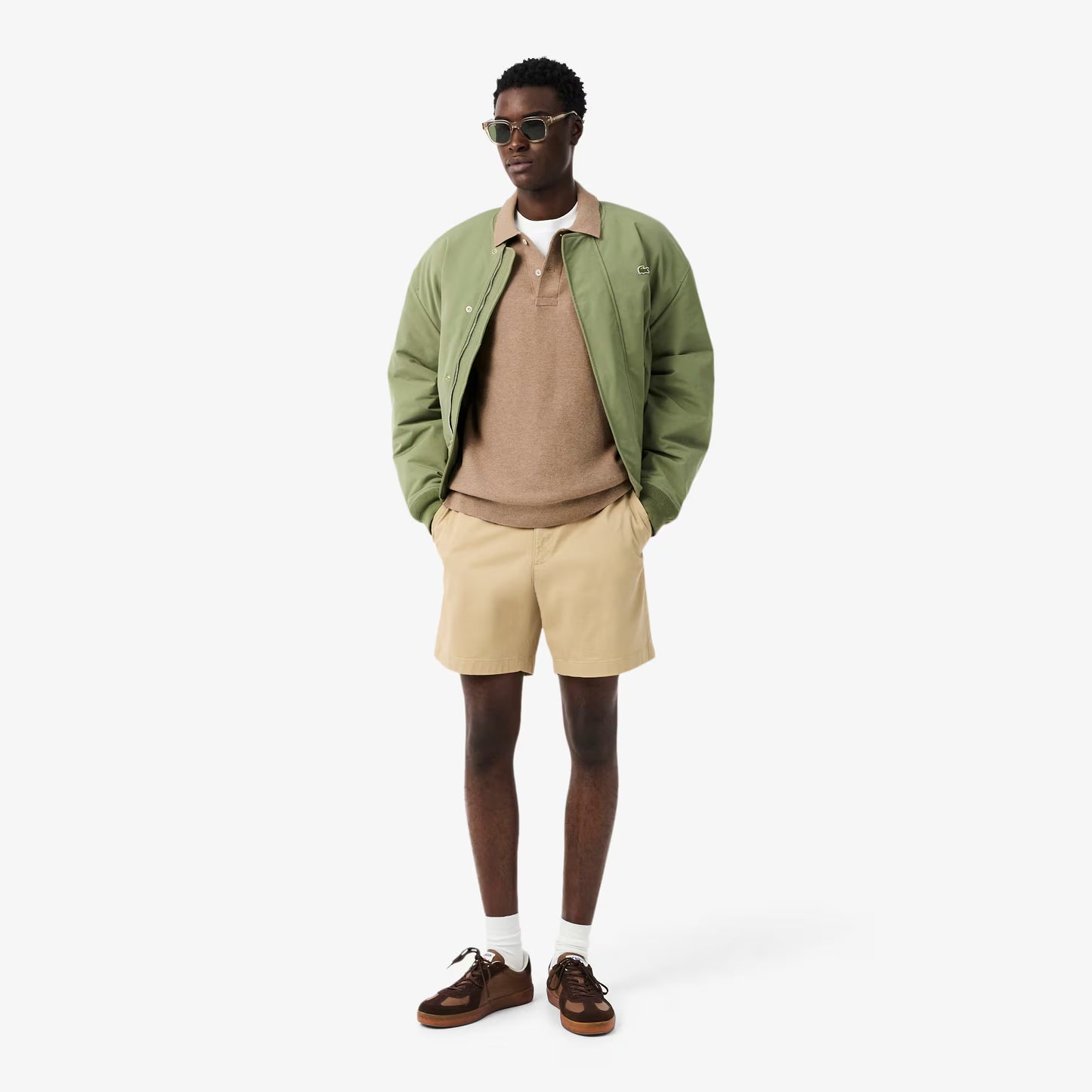 Polo en maille coupe classique