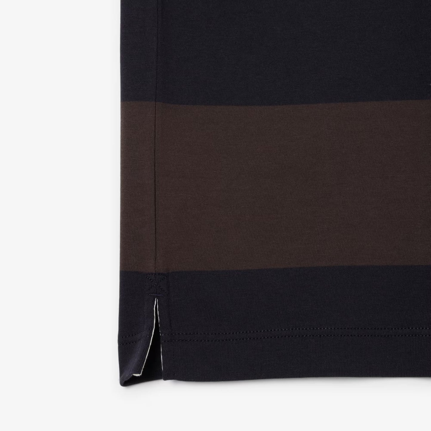 Polo de rugby rayé à coupe décontractée