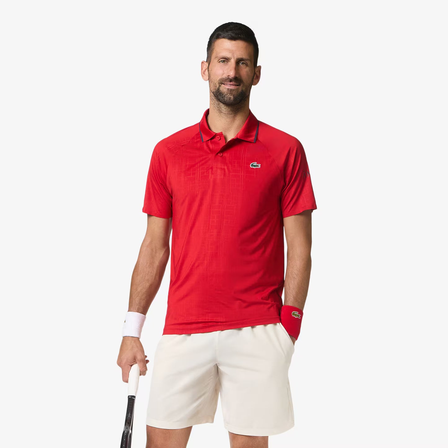 Polo Lacoste Tennis x Novak Djokovic Sur le Court