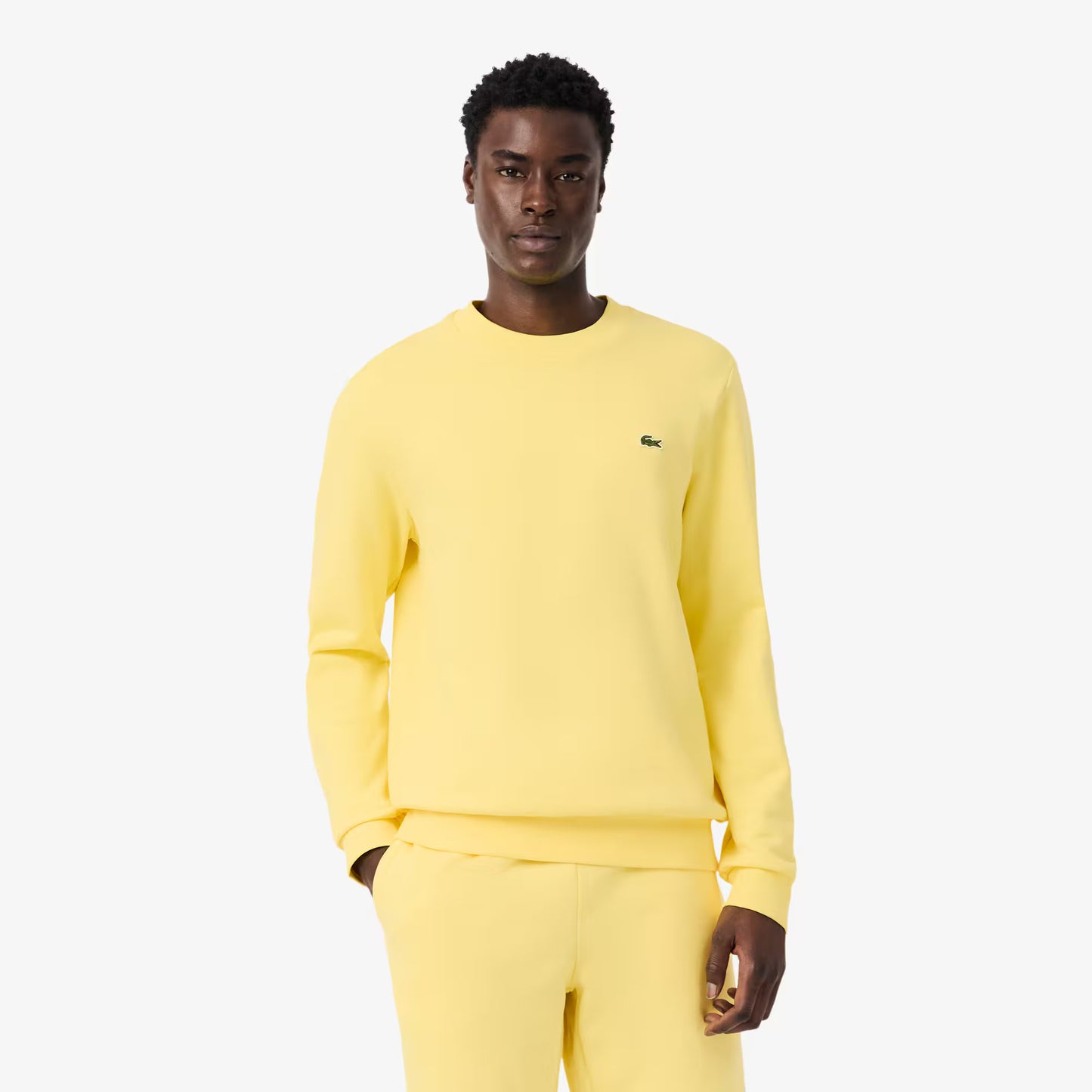 Sweat-shirt en molleton coupe classique