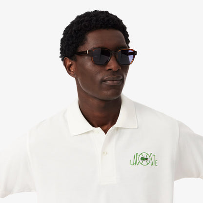 Polo à logo coupe classique