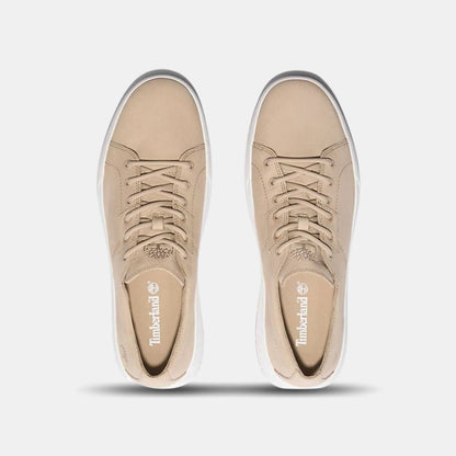 Maple Grove Low Lace Sneaker Light Beige Nubuck