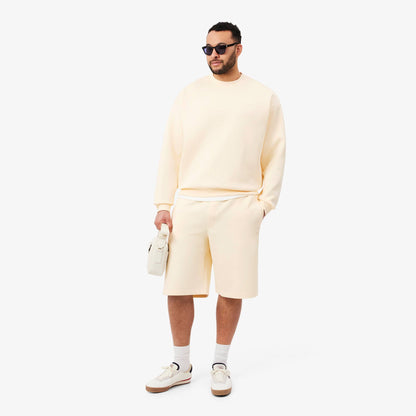Shorts en interlock coupe décontractée
