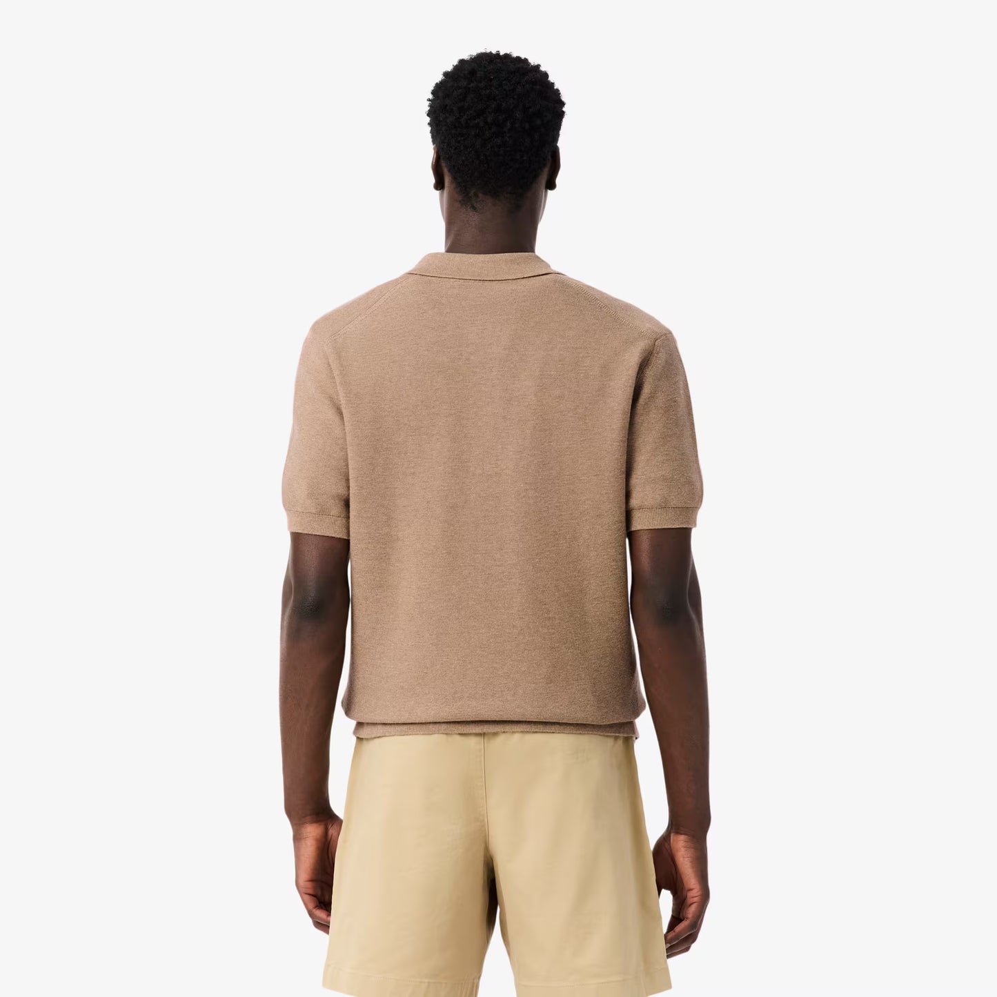 Polo en maille coupe classique