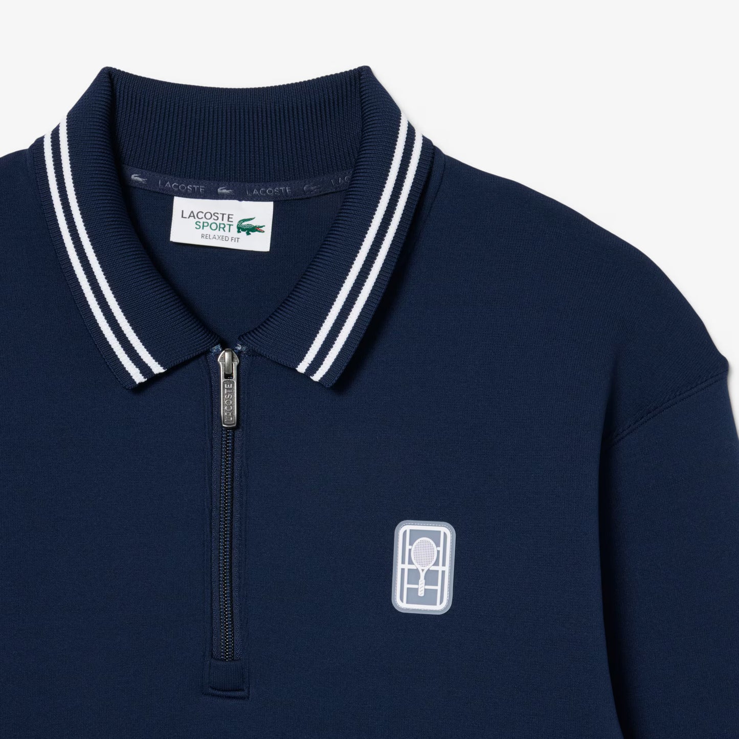 Polo zippé Héritage Tennis