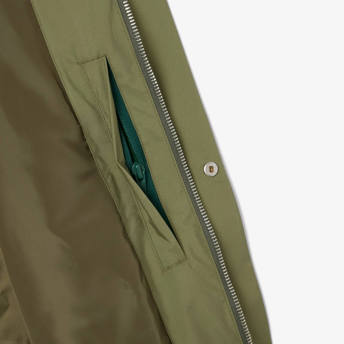 Veste coupe-vent mi-longue déperlante