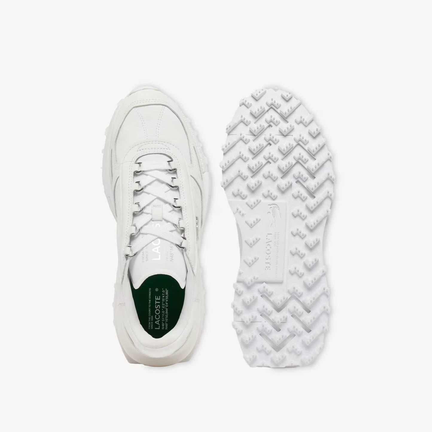 Baskets de sport en cuir élite homme