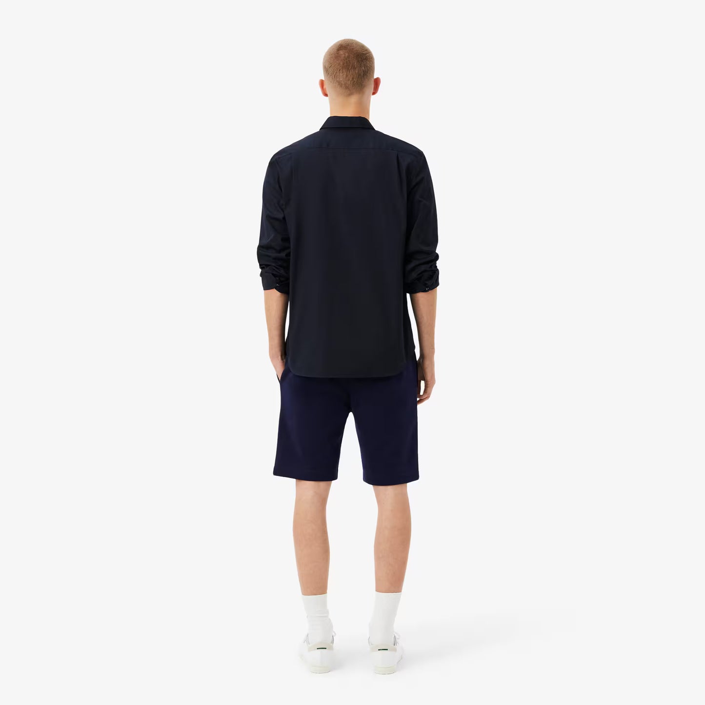 Shorts en molleton coupe droite