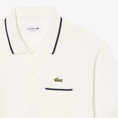 Polo L.12.12 classic fit à poche contrastée