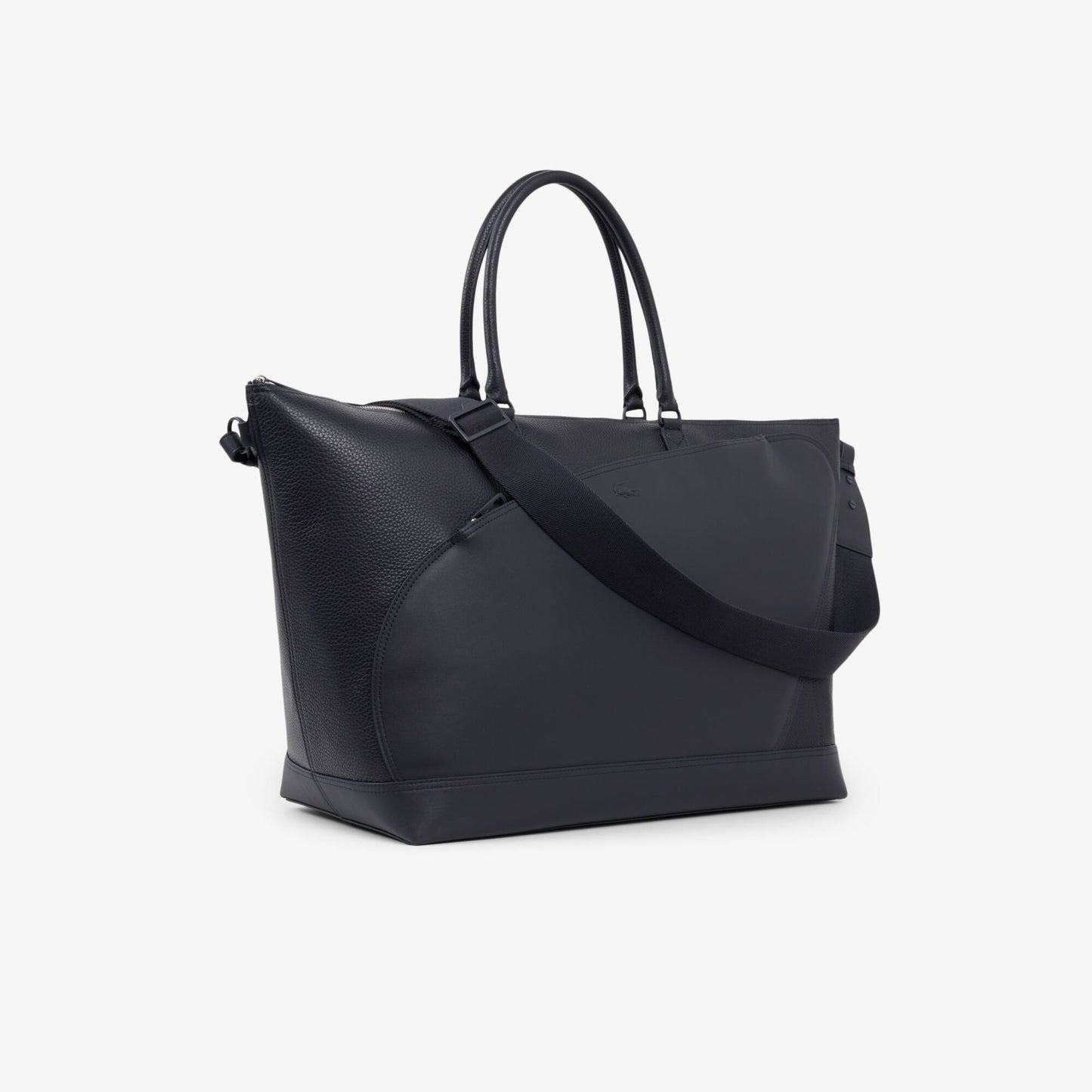Sac de week-end en cuir grainé Club Lacoste