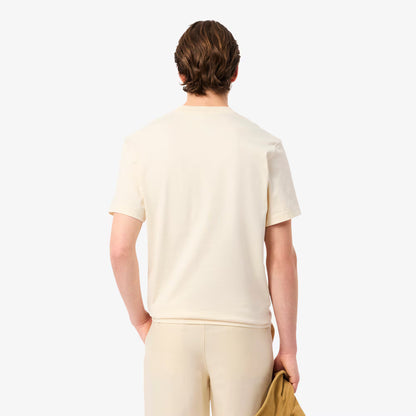 T-shirt en jersey épais brodé signature