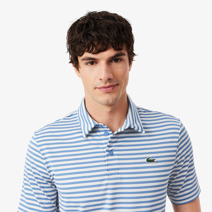 Polo de golf rayé Regular Fit Ultra Dry