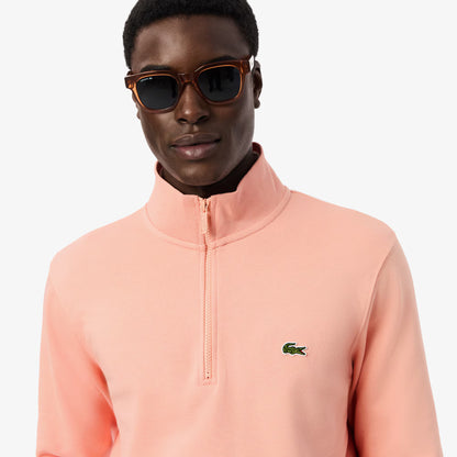 Sweat-shirt polaire zippé à col montant