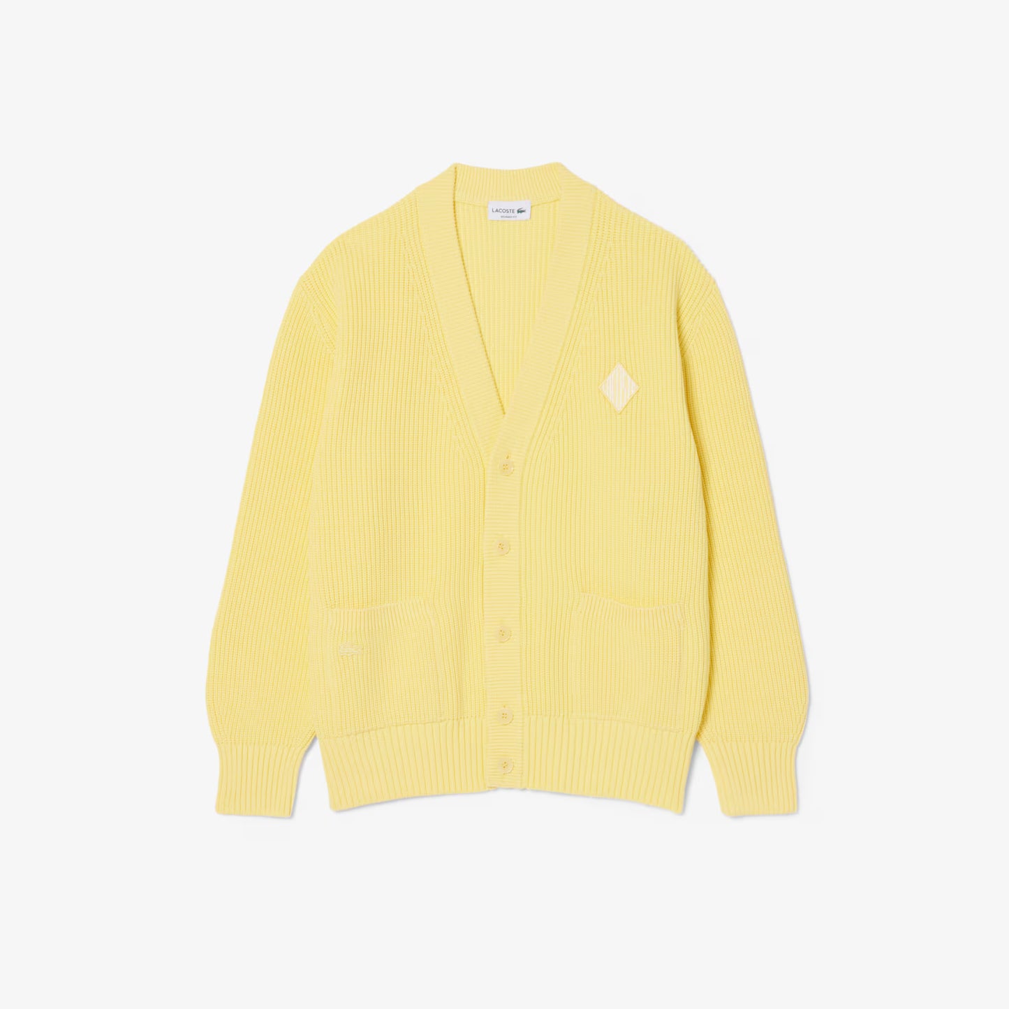 Gilet en coton côtelé coupe décontractée