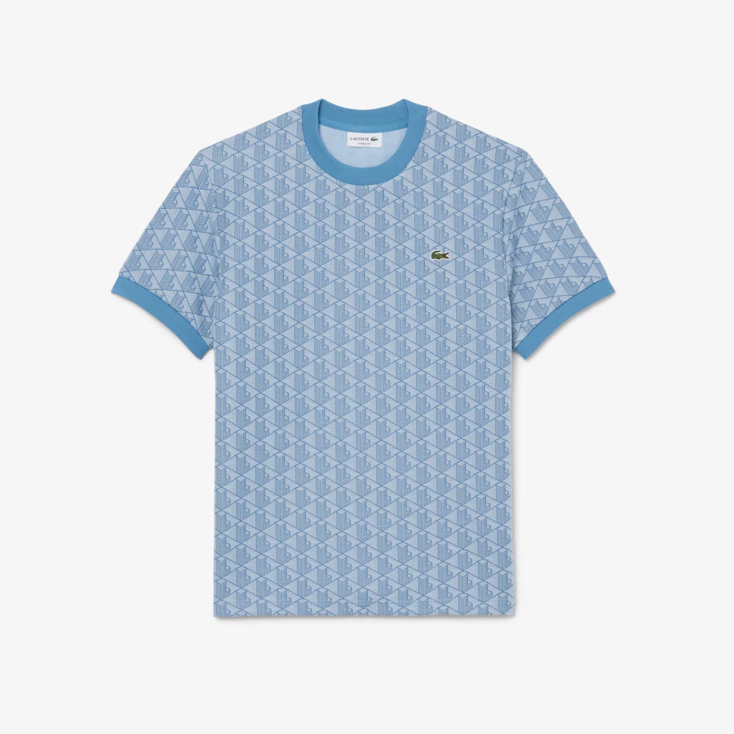 T-shirt en jacquard monogrammé