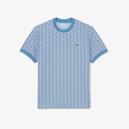 T-shirt en jacquard monogrammé