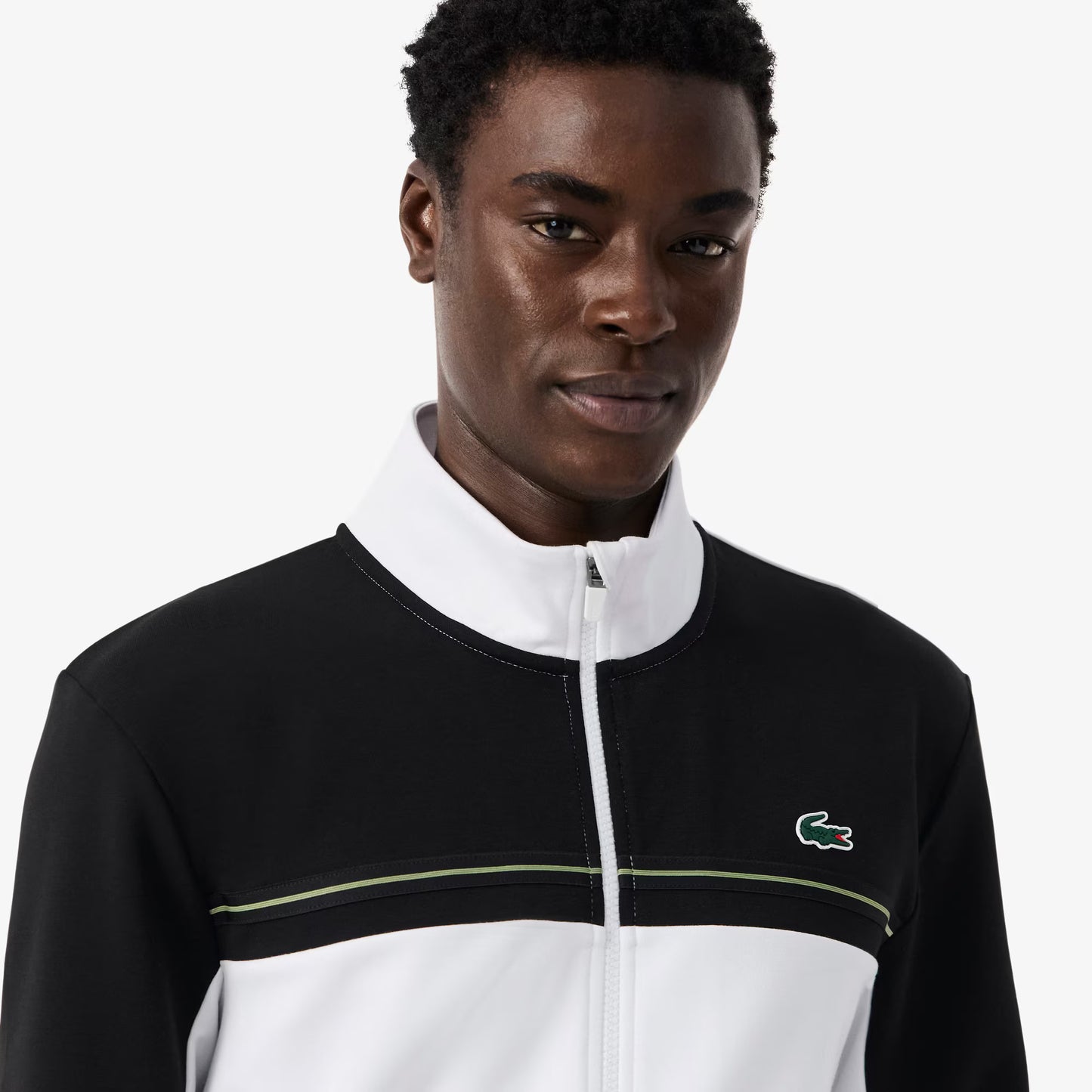 Sweat-shirt zippé sport color-block