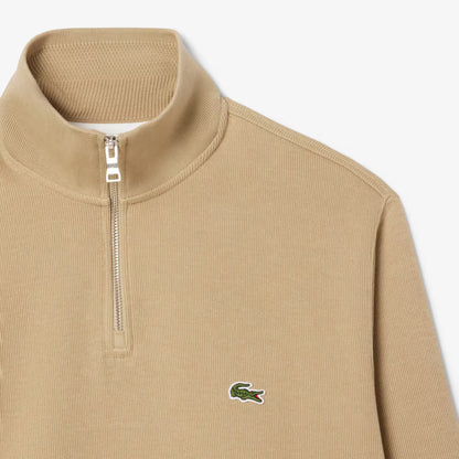 Sweat-shirt interlock col montant zippé 2