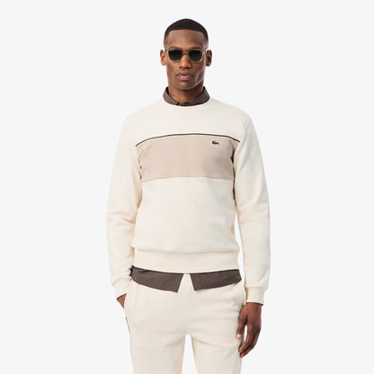 Sweat-shirt en molleton color-block