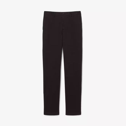 Pantalon Chino en Twill Extensible Coupe Ajustée