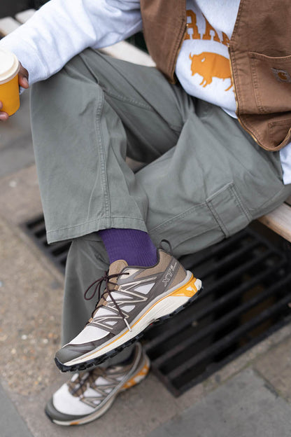 Pantalon cargo Cole (coupe décontractée) - Vert sauge