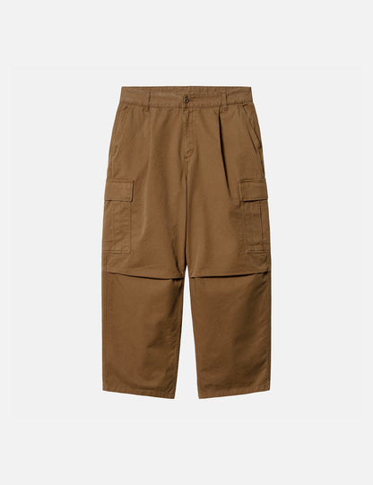 Pantalon cargo Cole (coupe décontractée) - Marron tamarin