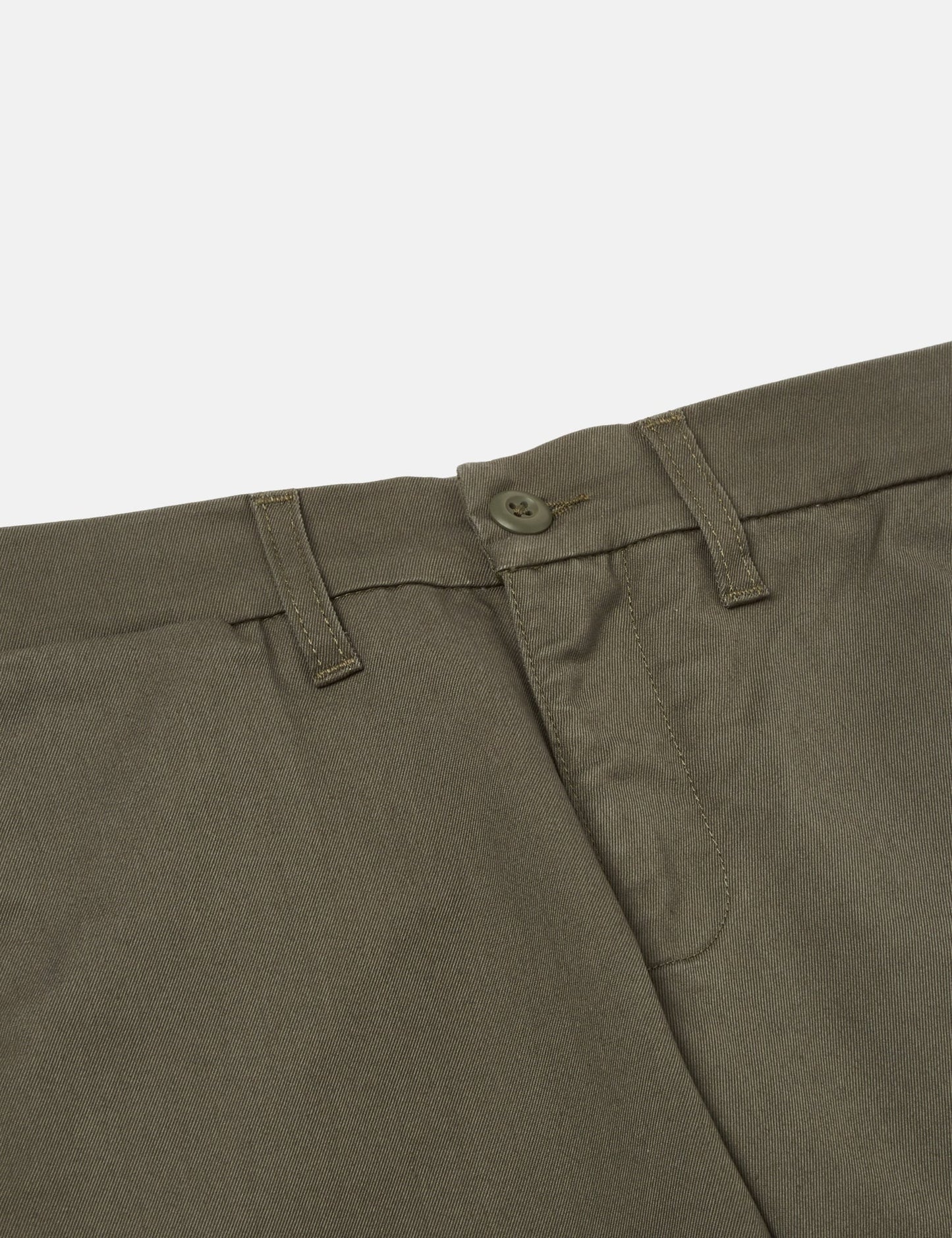 Pantalon chino Sid (coupe ajustée) - Vert sauge