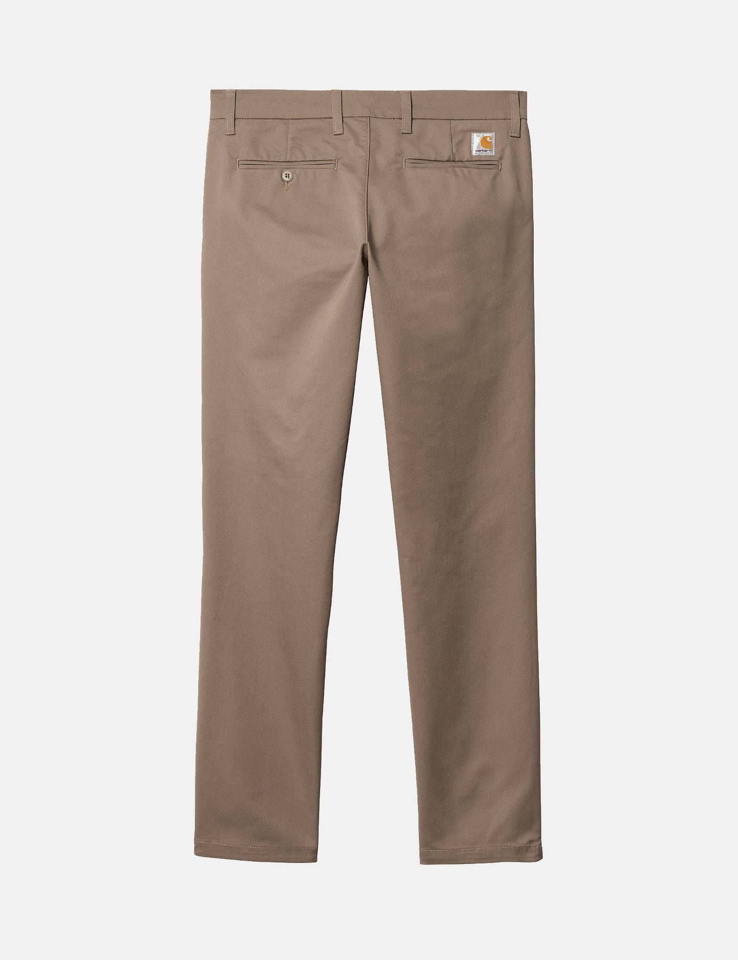 Pantalon chino Sid - Branch Brown Rinsed