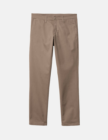 Pantalon chino Sid - Branch Brown Rinsed