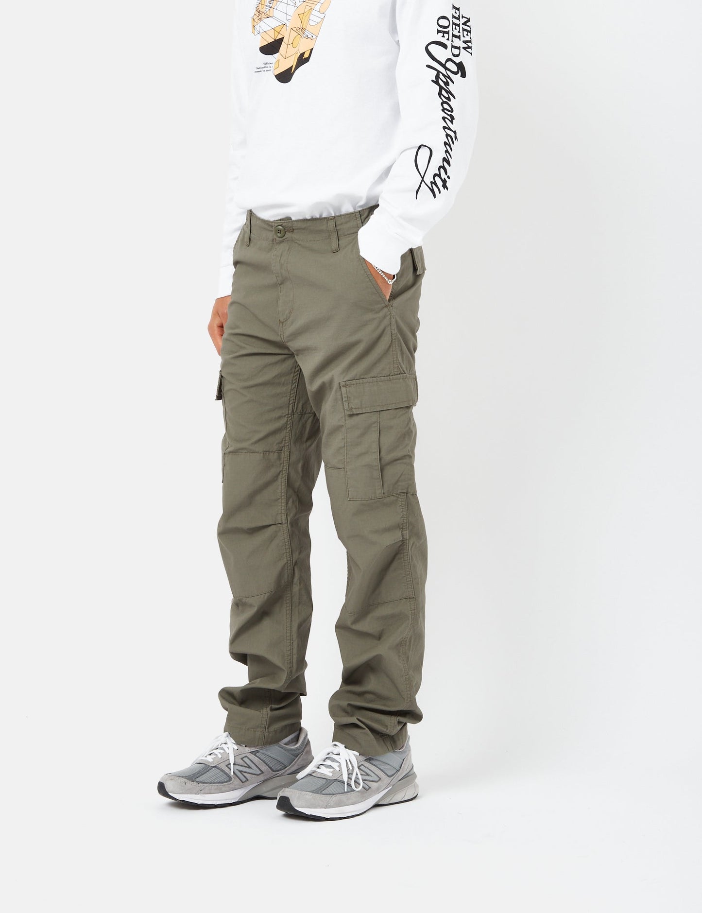 Pantalon Aviation (Ripstop) - Vert Algue