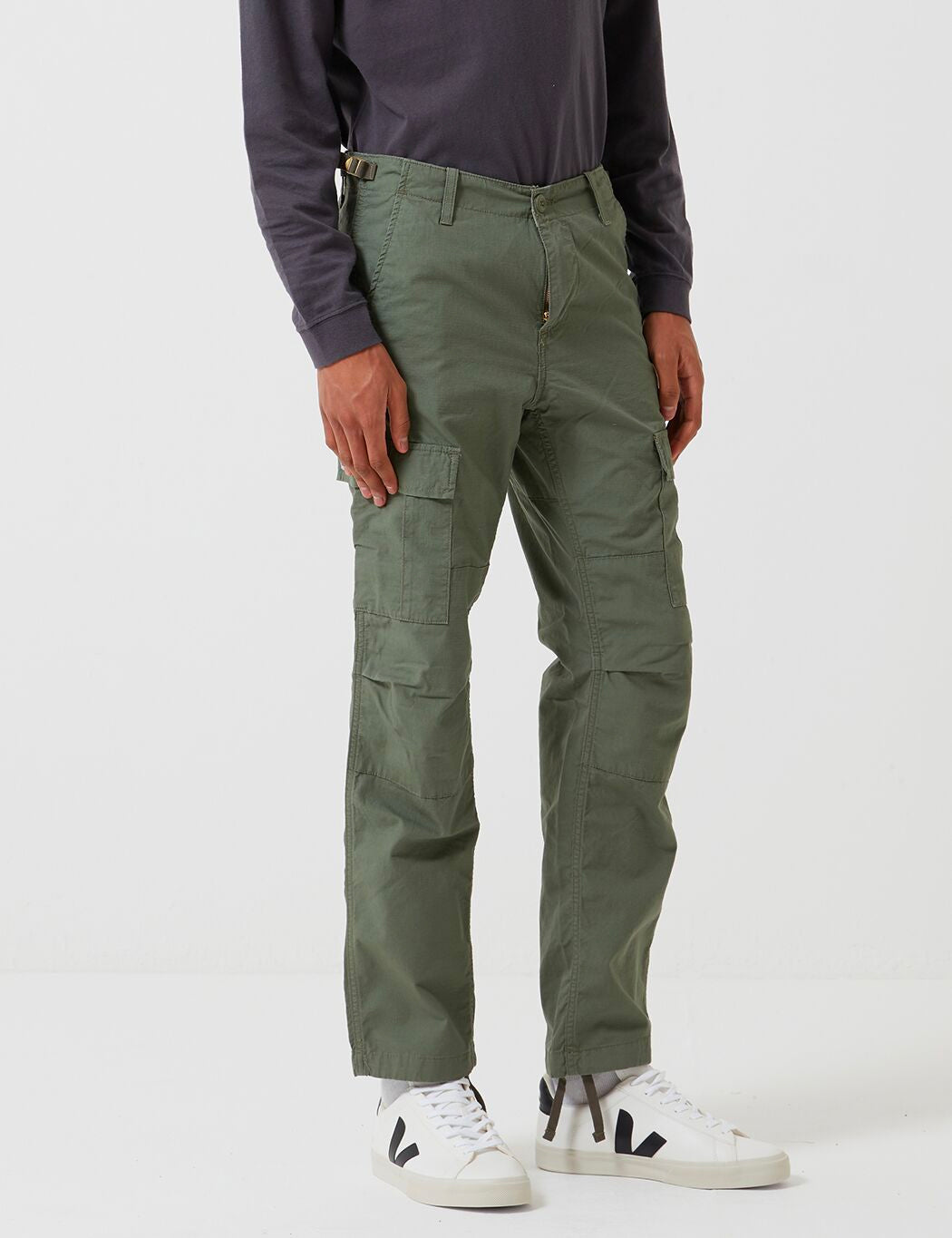Pantalon d'aviation - Vert Dollar Rincé