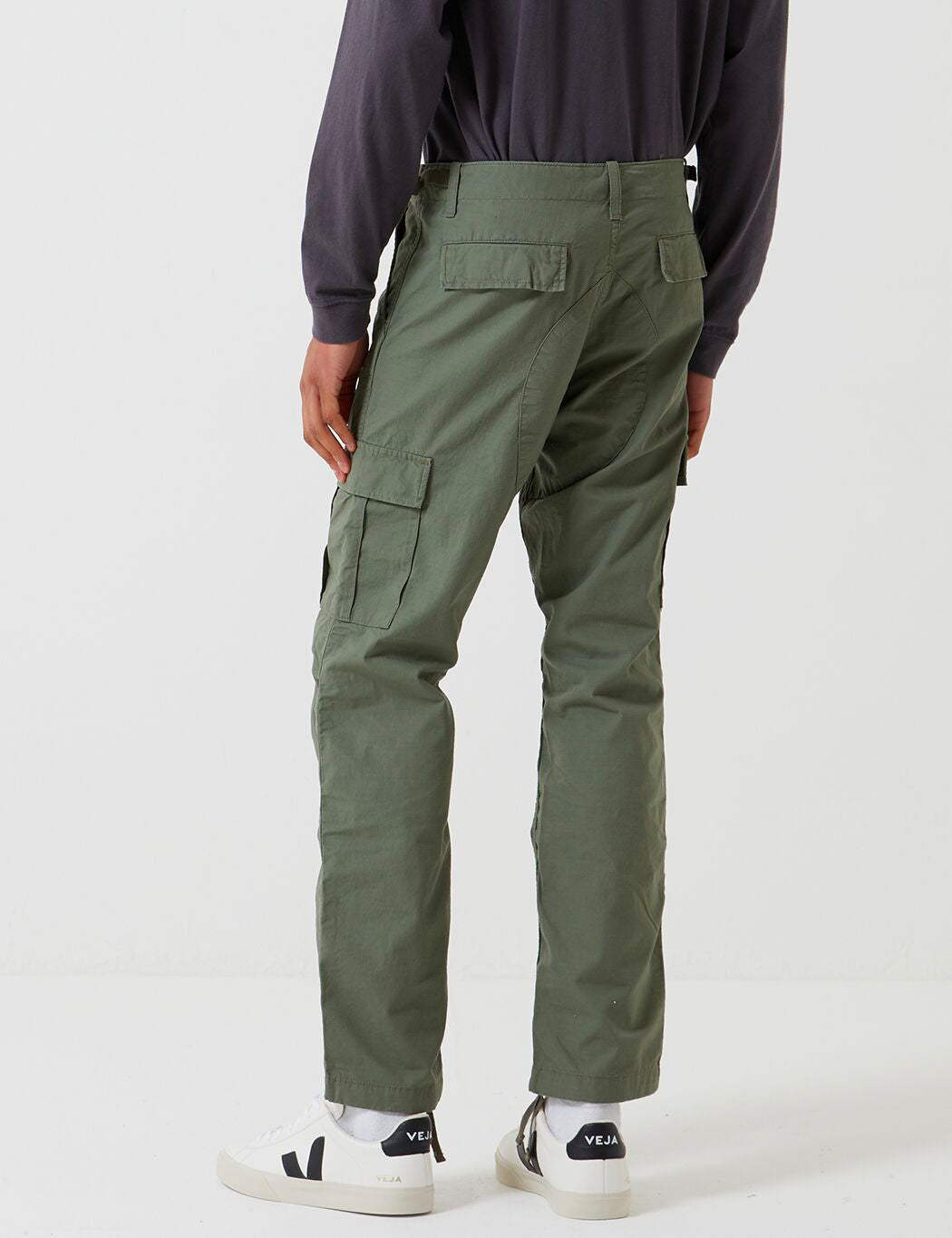 Pantalon d'aviation - Vert Dollar Rincé
