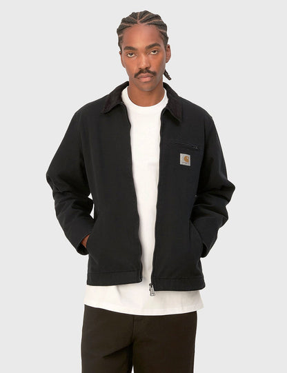 Veste Detroit (Heavy Stone Wash) - Noir/Noir