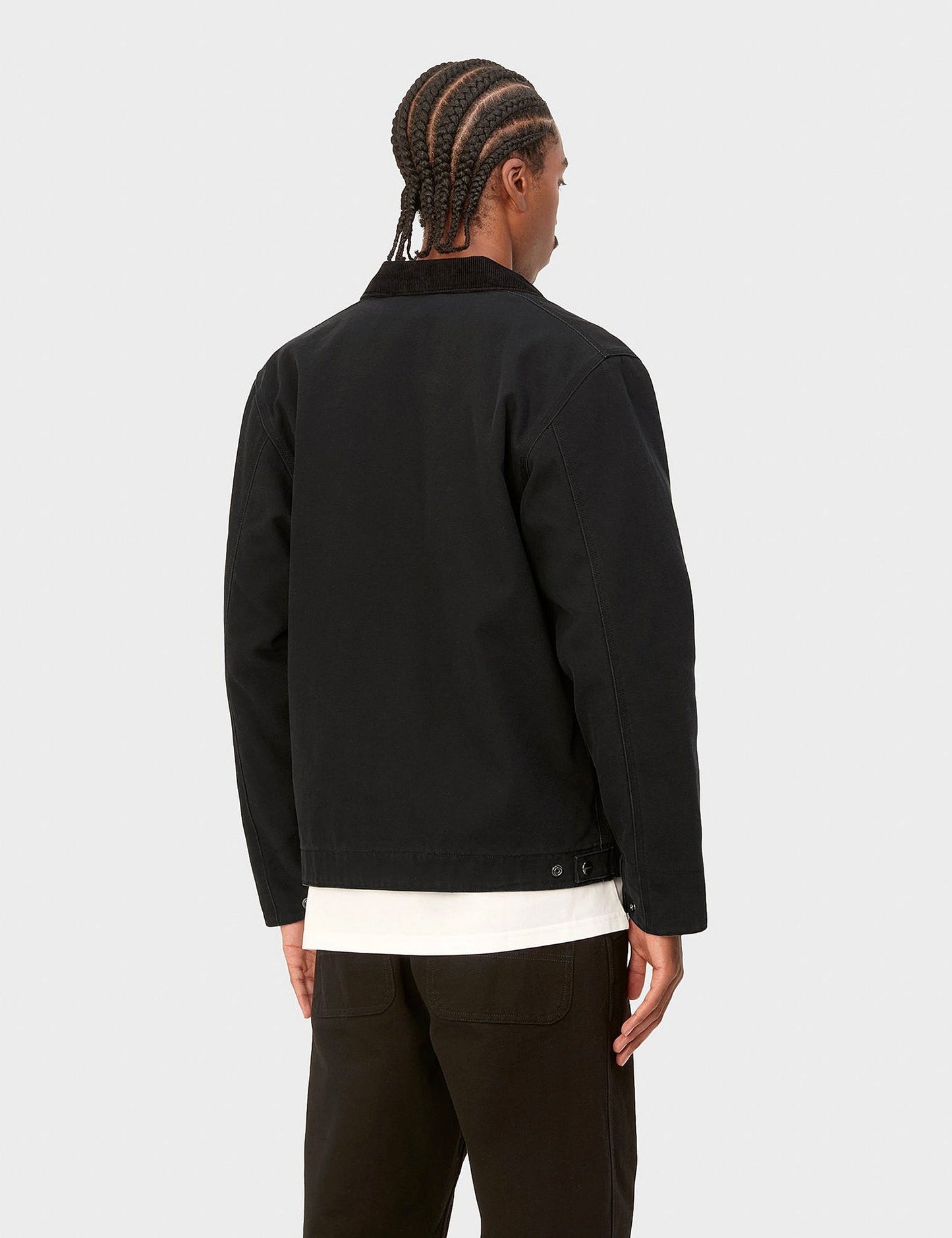 Veste Detroit (Heavy Stone Wash) - Noir/Noir