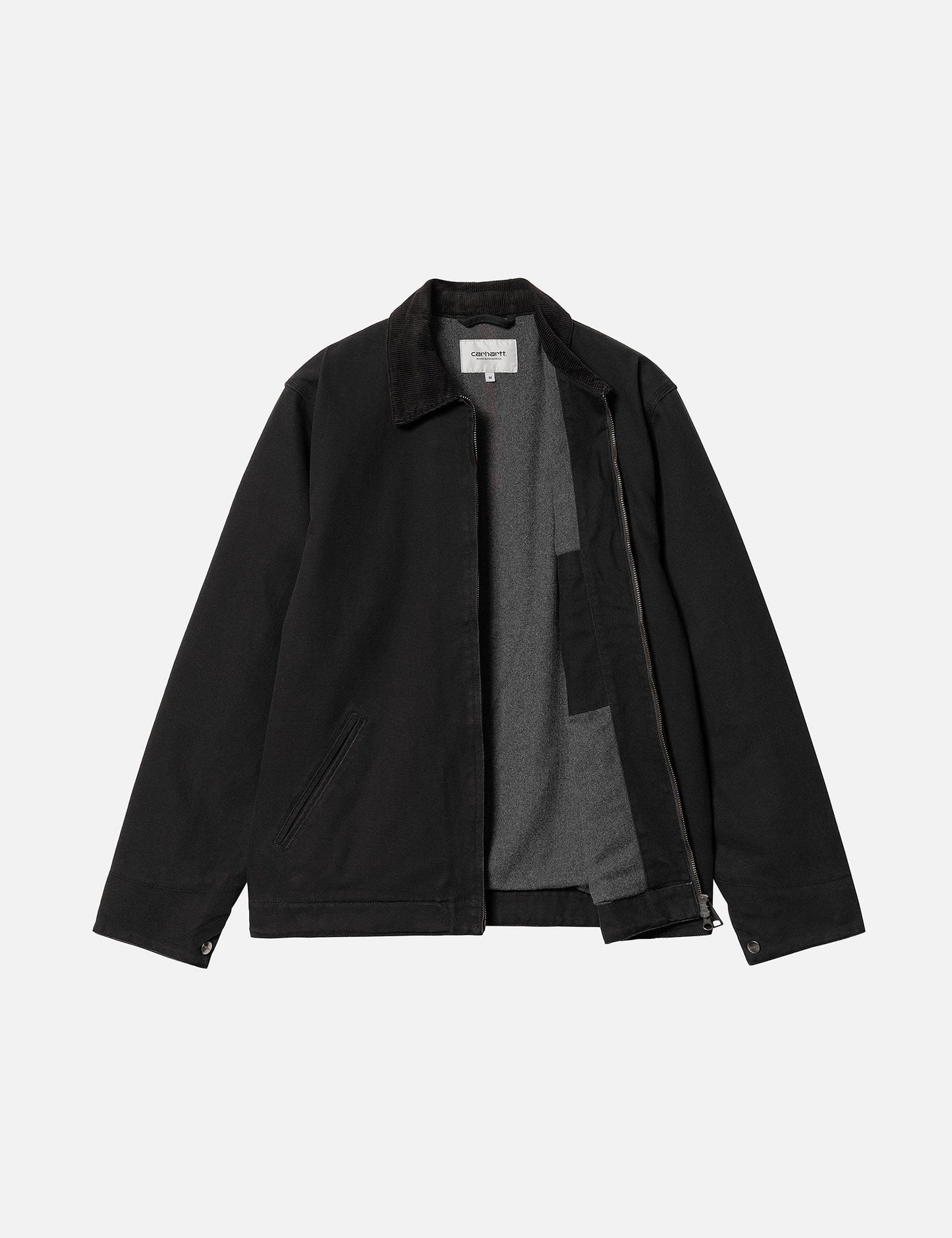 Veste Detroit (Heavy Stone Wash) - Noir/Noir